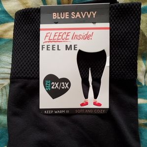 Women's plus fleece lined legging